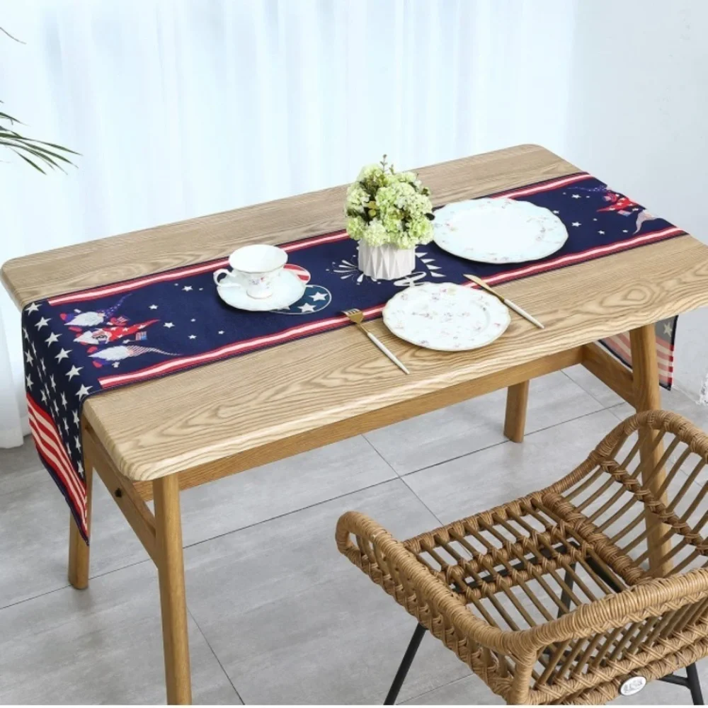 Independence day Fourth of July table runner 13x72